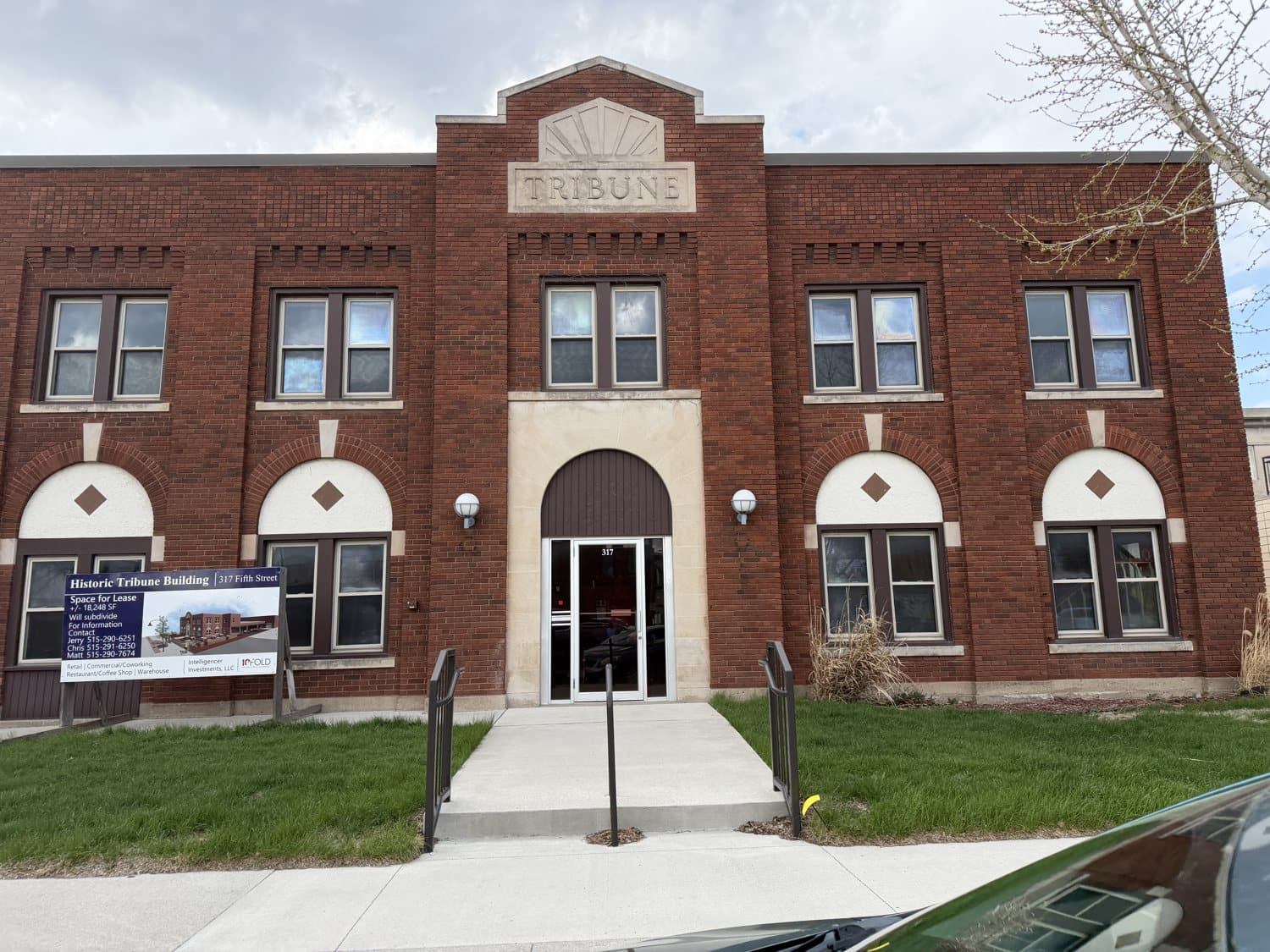 The Historic Tribune Building at 317 Fifth Street in downtown Ames